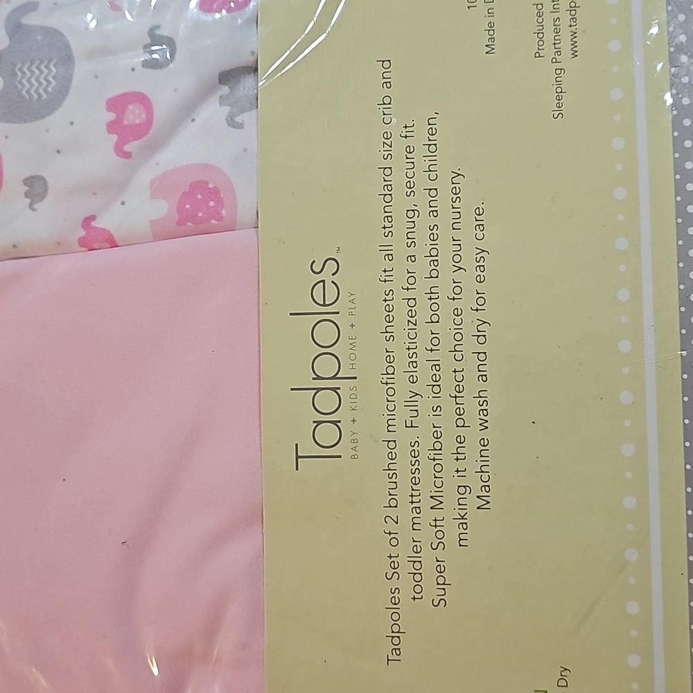 Crib fitted sheets - Picture 4 of 7